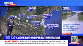 Comment peut-il faire 30°C dans le sud de la France en pleine tempête? BFMTV répond à vos questions