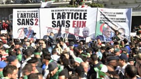 Manifestation contre la candidature d'Abdelaziz Bouteflika à Alger le 29 mars 2019