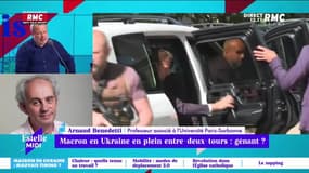 Macron en Ukraine en plein entre deux tours : gênant ? - 16/06