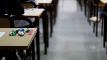 Image d'illustration - Élèves dans une salle de baccalauréat pour les épreuves 2018