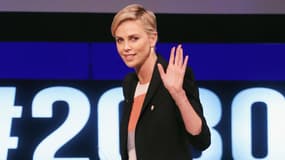 Charlize Theron à New York en 2015.