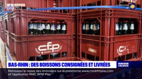 Bas-Rhin: des boissons consignées et livrées