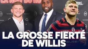 Nuit du rugby : "Pas facile quand j'ai dû quitter les Wasps", Willis savoure son titre de joueur de l'année