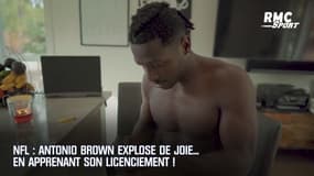 NFL : Antonio Brown explose de joie… en apprenant son licenciement !