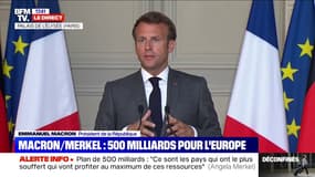 Macron sur la montée des extrêmes: "On ne doit rien céder à nos principes"