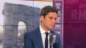 Gabriel Attal, invité de BFMTV-RMC mercredi 26 février 2020.