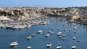 Le port de La Vallette, à Malte. 