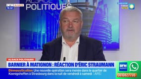 Alsace: Eric Straumann réagit à la nomination de Michel Barnier comme premier ministre
