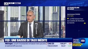 La bourse cash : "La FED rassure face aux craintes de récession du marché" - 20/09