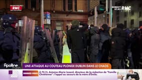 Le calme est revenu à Dublin après l'attaque au couteau