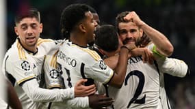 La joie des joueurs du Real Madrid en finale de Ligue des champions, 1er juin 2024
