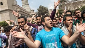 Une manifestation des partisans de Mohamed Morsi au Caire, le 9 avril dernier.