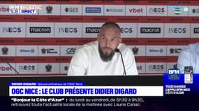 "Je suis vraiment content que ce soit ici": les premiers mots du nouvel entraîneur de l'OGC Nice Didier Digard