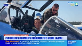 Débarquement de Provence: derniers préparatifs pour la Patrouile de France