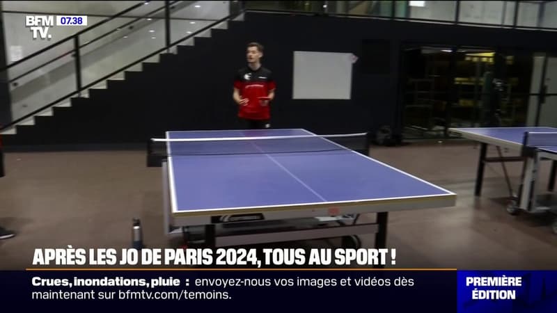 Après les JO de Paris et le succès des frères Lebrun, le tennis de table fait le plein en France