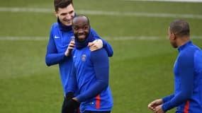 Lassana Diarra et Thomas Meunier (PSG)