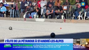 Alpes-de-Haute-Provence: l'élite de la pétanque à Saint-André-les-Alpes