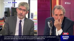Gilles Bloch face à Jean-Jacques Bourdin en direct - 06/04