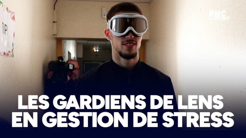 Les gardiens du RC Lens s’initient à la gestion du stress avec les gendarmes d'Arras