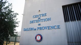 Le centre pénitentiaire de Salon-de-Provence, le 30 juillet 2018 (illustration)