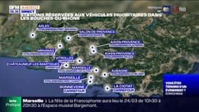 Bouches-du-Rhône: 12 nouvelles stations réquisitionnées pour les professions prioritaires