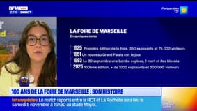 La foire de Marseille fête ses 100 ans cette année. On retrace son histoire dans BFM et Vous