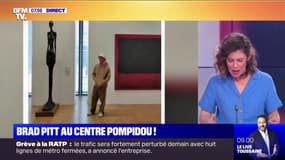 Brad Pitt fait un petit tour des musées à Paris