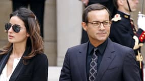 Jean-Luc Delarue et son épouse Anissa, le 16 juin 2011