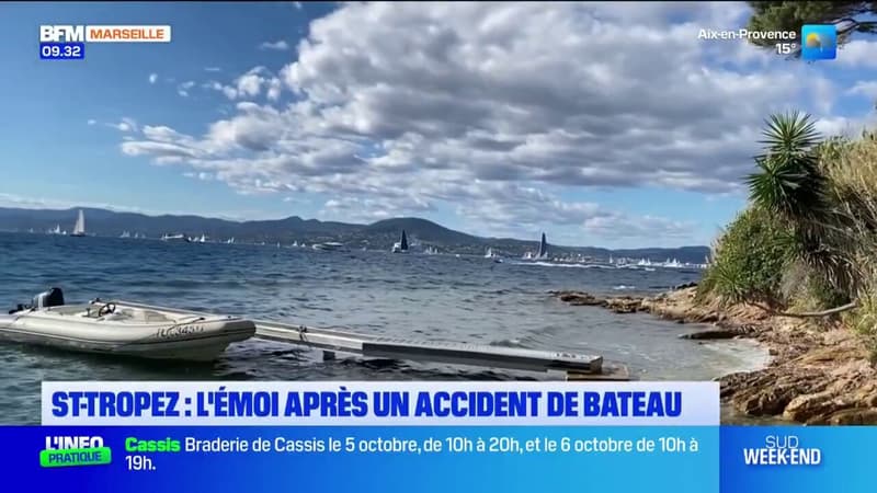 Saint-Tropez: l'émoi après un accident mortel de bateau