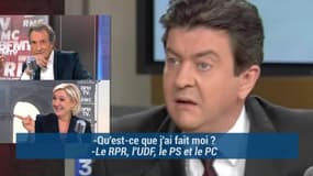 "C’est qui celle-là?": Le Pen revient sur une archive où elle s’écharpe avec Mélenchon