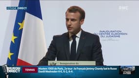 Attaque de la mosquée de Bayonne : "La République fait bloc autour" des victimes, selon Macron