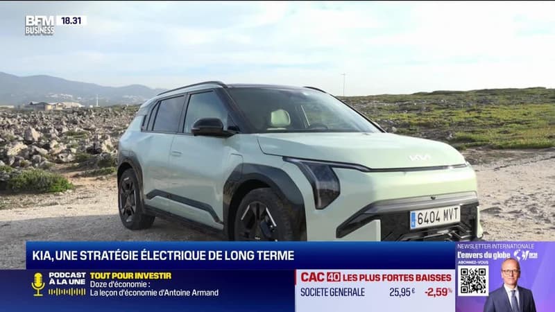 En route pour demain : Kia EV3, un look de petit EV9 - Samedi 23 novembre