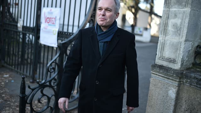 François De Rugy le 22 janvier 2017, lors du vote pour le second tour de la primaire à gauche.
