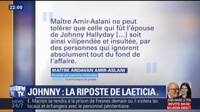 Héritage de Johnny: la contre-attaque de Laeticia Hallyday