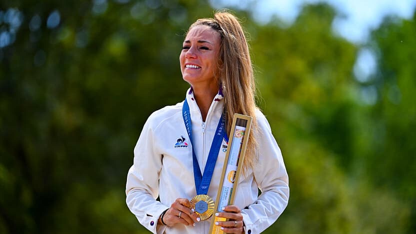 JO2024: Pauline Ferrand-Prévot et Antoine Dupont porte-drapeaux de la cérémonie de clôture