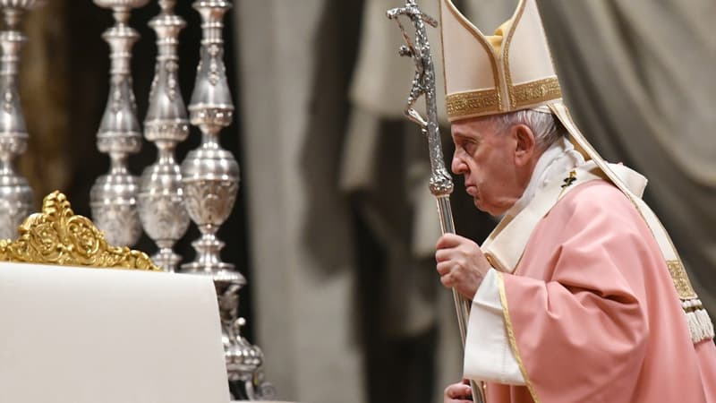 Le Pape François célèbre la messe pour la communauté philippine au Vatican, le 15 décembre 2019
