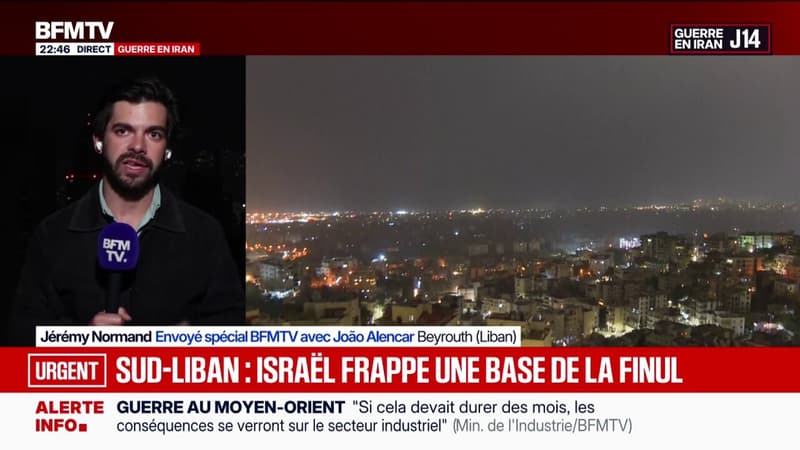 Israël frappe une base de la Finul dans le sud du Liban