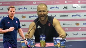 Stade Français : Imitation de Quesada, jus de fruit... Godener 100% détendu en conf'