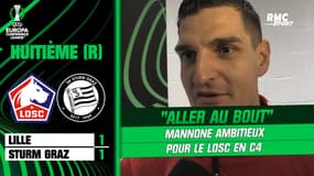 Lille 1-1 Sturm Graz : "Aller jusqu'au bout", les ambitions de Mannone en Ligue Europa Conference 