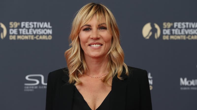 La comédienne Mathilde Seigner en 2019 à Monaco.