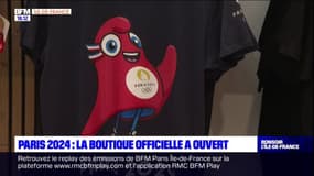 Paris 2024: la boutique officielle a ouvert