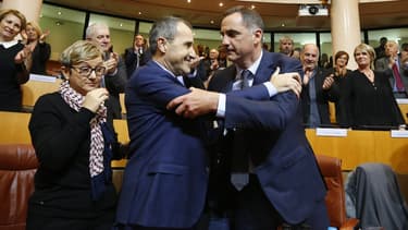 Gilles Simeoni et Jean-Guy Talamoni