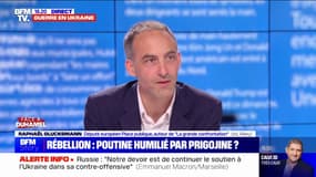 Guerre en Ukraine: "La France a une opportunité historique de prendre le leadership en Europe", pour Raphaël Glucksmann