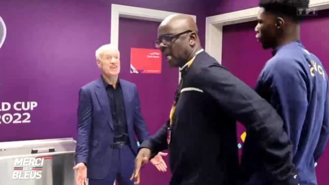 Puis c'est au tour de Thuram de montrer l'exemple