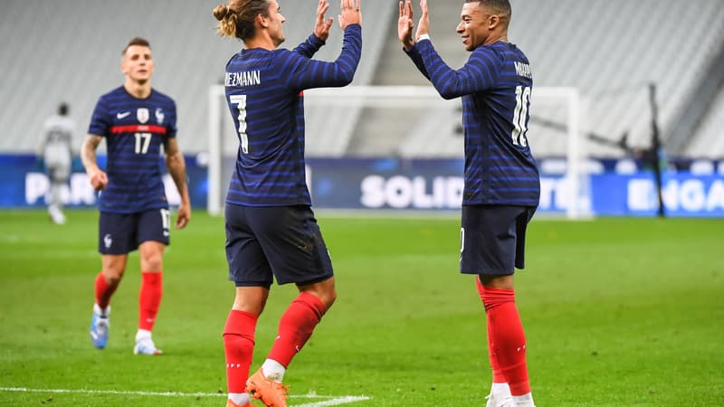 Griezmann, Mbappé