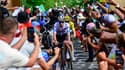 Tour de France : Pogacar et Vingegaard dans l'ascension du col du Joux Plane le 15 juillet 2023