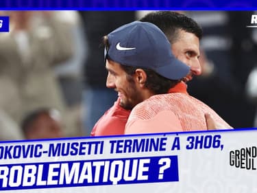 Roland-Garros : Djokovic-Musetti terminé à 3h06, faut-il en vouloir aux organisateurs ?