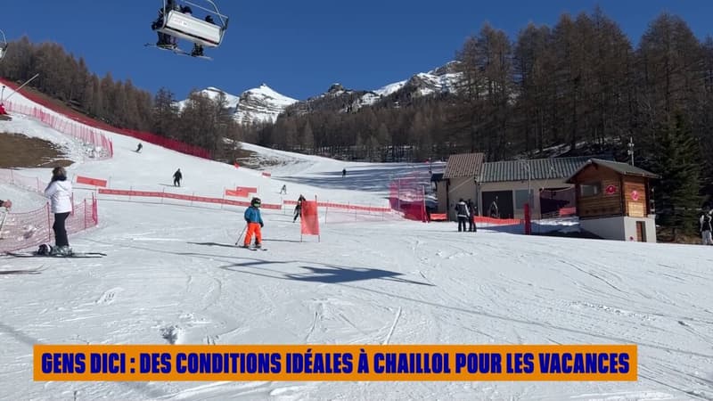 GENS DICI : Des conditions idéales à Chaillol pour les vacances