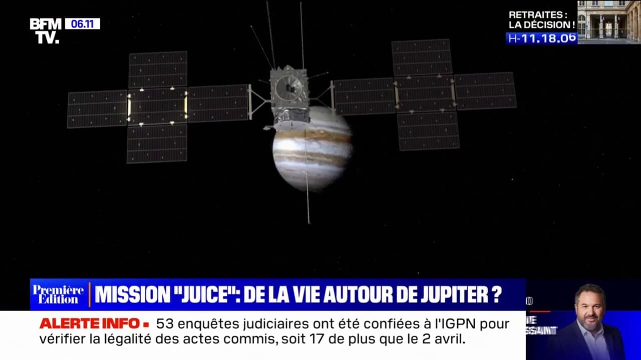 La sonde européenne "Juice" doit finalement entamer son voyage vers