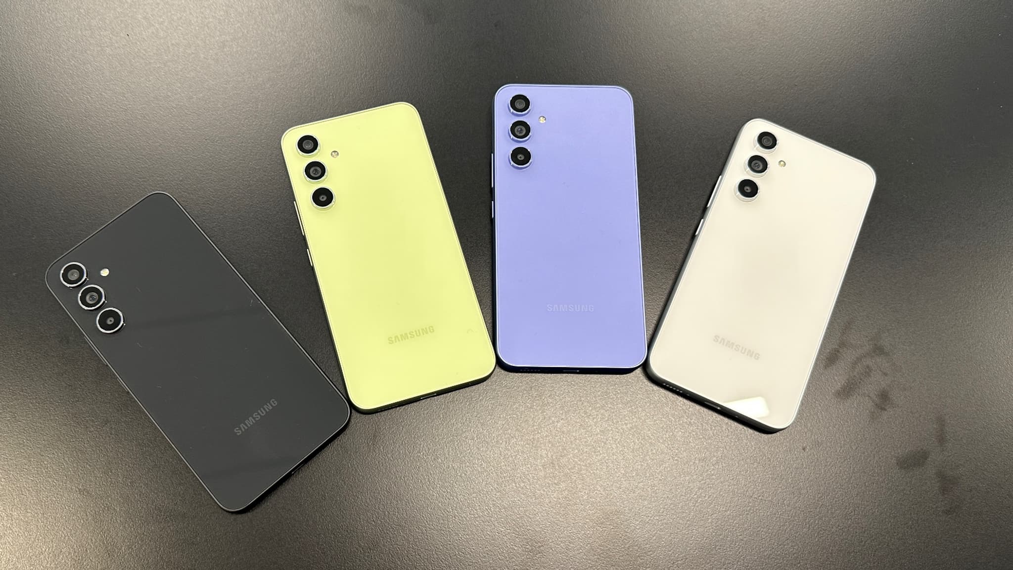 Les Galaxy A54 5G de Samsung